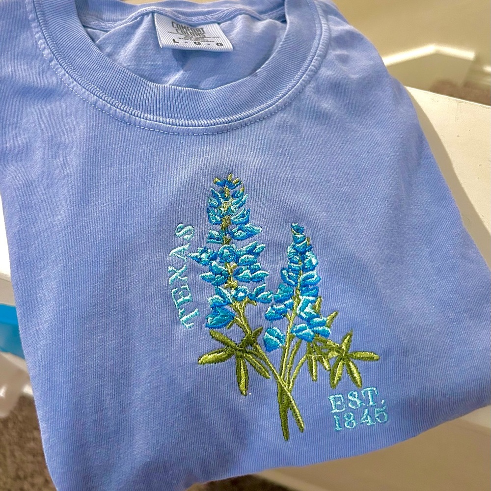 Bluebonnet Texas shirt